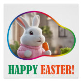 Vrolijk Pasen! Paaseiland Perfect Poster (Voorkant)