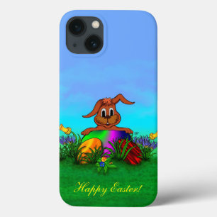 Vrolijk Pasen. Paaskonijn Case-Mate iPhone Case