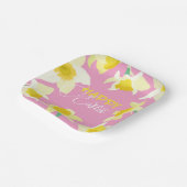 Vrolijk Pasen. Papieren Bordje (Gebogen)