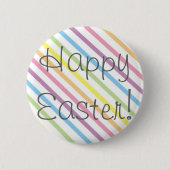 Vrolijk Pasen. Ronde Button 5,7 Cm (Voorkant)