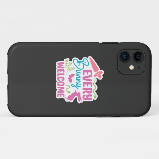 Vrolijk Pasen. Schattigee eitjes Case-Mate iPhone Case (Achterkant (horizontaal))