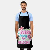 Vrolijk Pasen. Schattigee eitjes Schort (Gedragen)