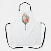 Vrolijk Pasen. Schort (Voorkant)