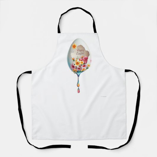 Vrolijk Pasen. Schort (Voorkant)