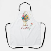 Vrolijk Pasen. Schort (Voorkant)