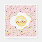 Vrolijk Pasen. Servet (Voorkant)