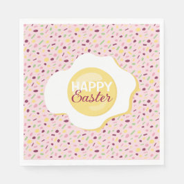 Vrolijk Pasen. Servet