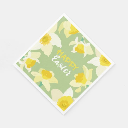 Vrolijk Pasen. Servet (Hoek)