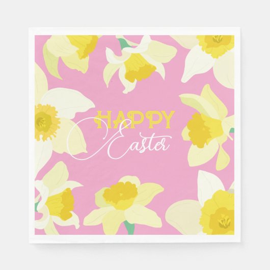 Vrolijk Pasen. Servet (Voorkant)