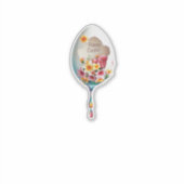 Vrolijk Pasen. Sticker (Voorkant)