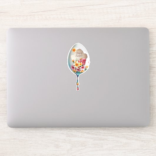 Vrolijk Pasen. Sticker (Computer)