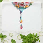 Vrolijk Pasen. Theedoek (Gevouwen)