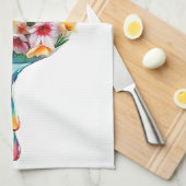 Vrolijk Pasen. Theedoek (Quarter Fold)