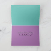 Vrolijk Pasen uit 2 Paaslamas Kaart (Binnen)