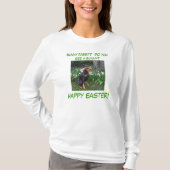 Vrolijk Pasen van de Rabbit Catcher T-shirt (Voorkant)