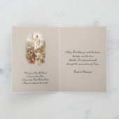 Vrolijk Pasen voor een speciale katholieke broeder Feestdagen Kaart (Binnen)