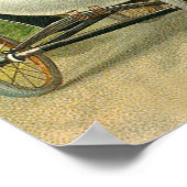 Vrolijk Pasen voor je Eggshell Vintage Poster (Hoek)