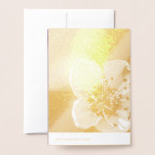 Vrolijk Pasen voor je familie. Folie Kaarten (Met envelop)