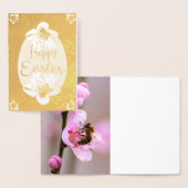 Vrolijk Pasen voor je familie. Folie Kaarten (Display)