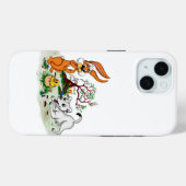 Vrolijk Pasen. Welpe, Küken, Hase Case-Mate iPhone Case (Achterkant (horizontaal))