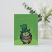 Vrolijk, Patrick's Day. Briefkaart (Staand voorkant)