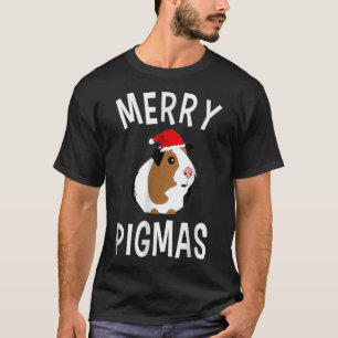 Vrolijk Pigmas Grappig cavia voor kerstcadeau T-shirt