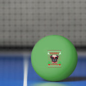 Vrolijk Pugmas! ping pong ballen (Net)
