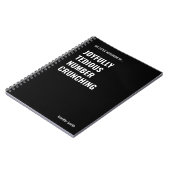 Vrolijk Saai Cijferen Notitieboek (Linkerzijde)