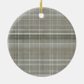 Vrolijk Schattige Beer knuffelen kerstboom Keramisch Ornament (Achterkant)