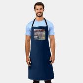 vrolijk schort (Gedragen)