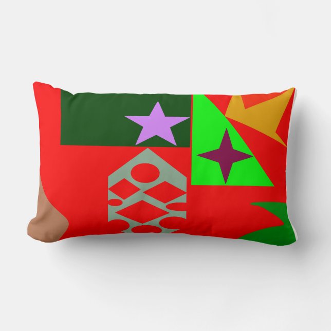 vrolijk seizoen kussen (Voorkant)