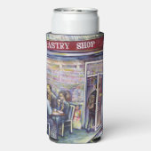 vrolijk seltzer blikjeskoeler (Seltzer Achterkant)
