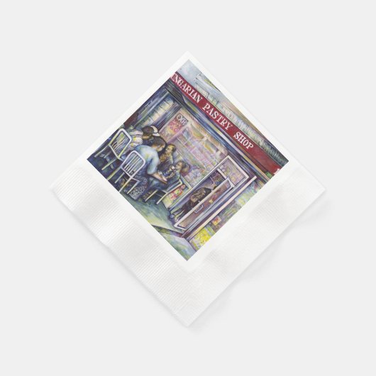 vrolijk servet (Hoek)