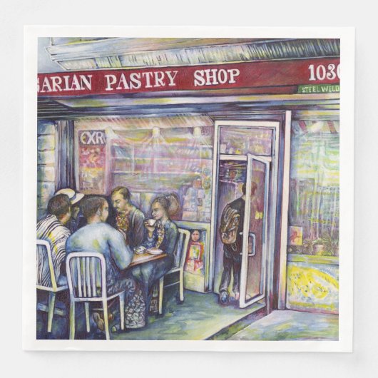 vrolijk servet (Voorkant)