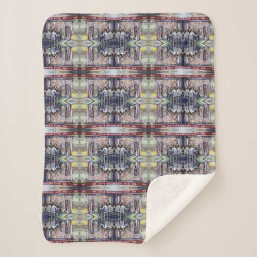 vrolijk sherpa deken (Voorkant)