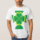 Vrolijk Sint Patrick's Dag. T-shirt (Voorkant)