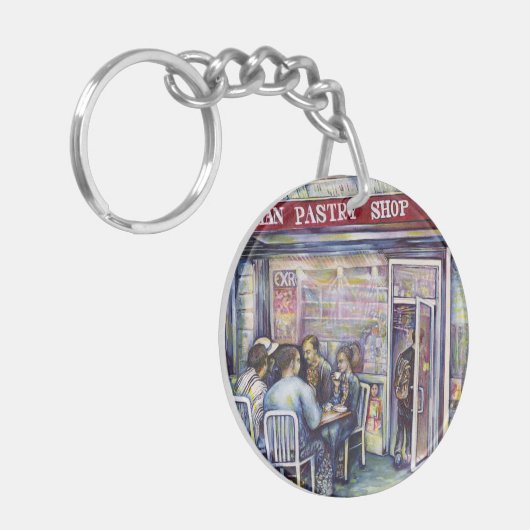 vrolijk sleutelhanger (Voorkant Links)