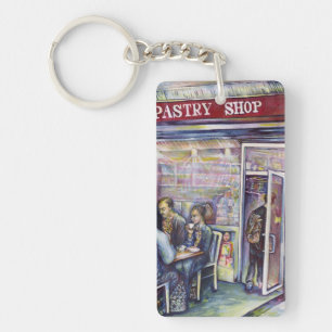 vrolijk sleutelhanger