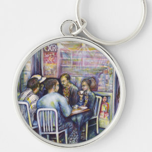 vrolijk sleutelhanger