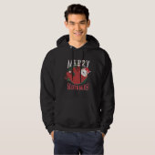 Vrolijk Slothmas 95 Hoodie (Voorkant volledig)