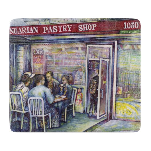 vrolijk snijplank (Voorkant)