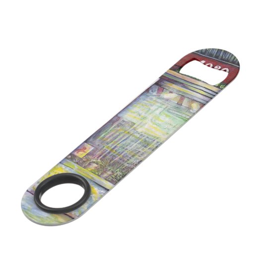 vrolijk speed flessenopener (Achterkant Gekanteld)