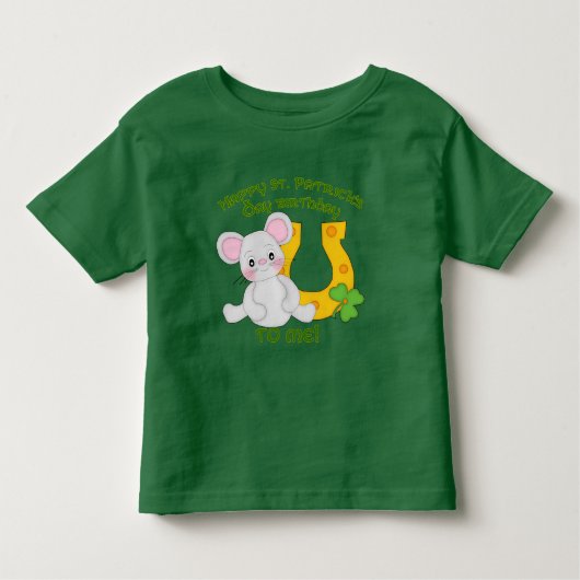 Vrolijk St. Patrick's Birthday voor mij! Kinder Shirts (Voorkant)