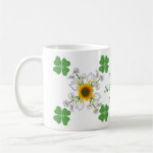 Vrolijk St. Patrick's Dag. Omslag met Calla Koffiemok (Links)