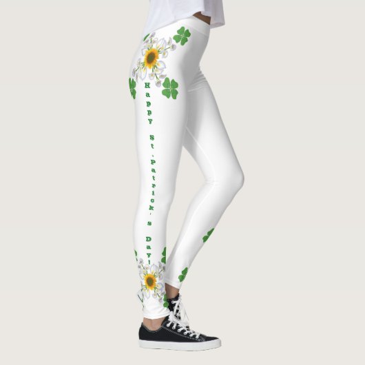 Vrolijk St. Patrick's Dag. Omslag met Calla Leggings (Rechts)