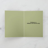 Vrolijk St. Patrick's Day for Iedereen Cute Black  Feestdagen Kaart (Binnen)