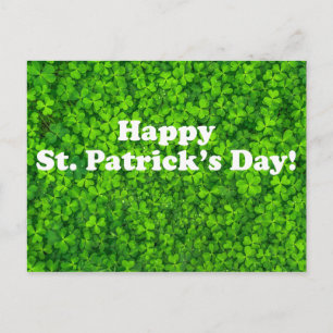 Vrolijk St. Patrick's Day. Gebied van het Omvergoo Briefkaart