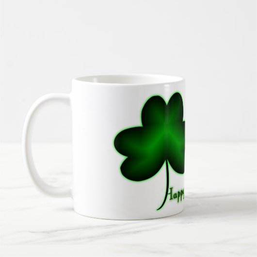 Vrolijk St. Patrick's Day. Koffiemok (Links)