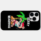 Vrolijk strand kerstfeest in juli grappige kerstma Case-Mate iPhone case (Achterkant (horizontaal))