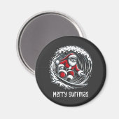 Vrolijk Surfmas Magneet (Voorkant / Achterkant)